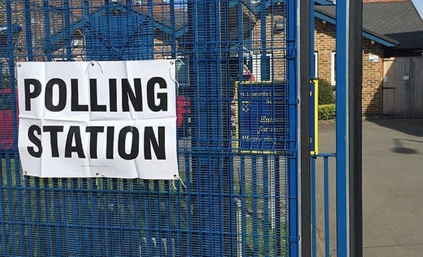 First Past the Post Polling Station