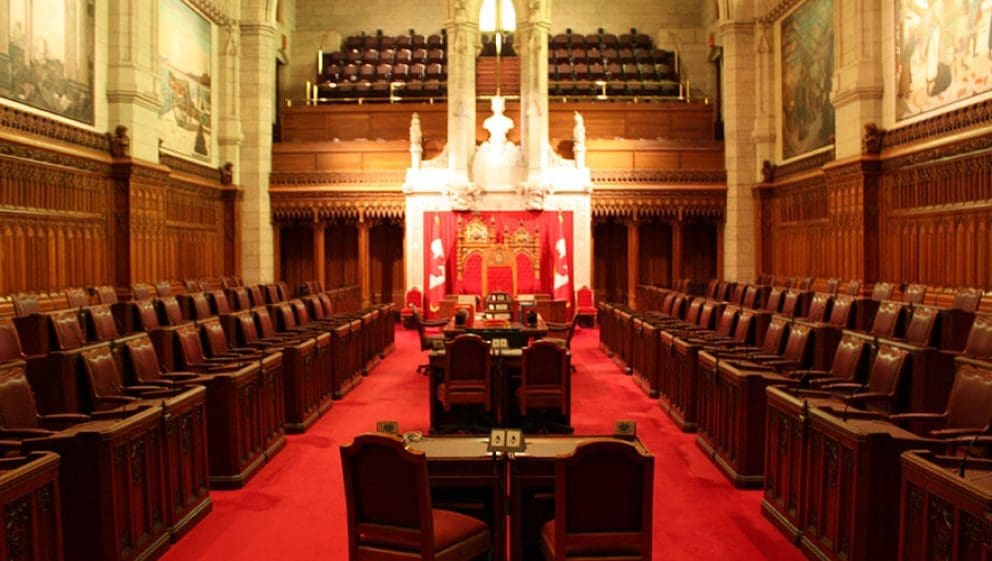 Canadian Senate Chamber