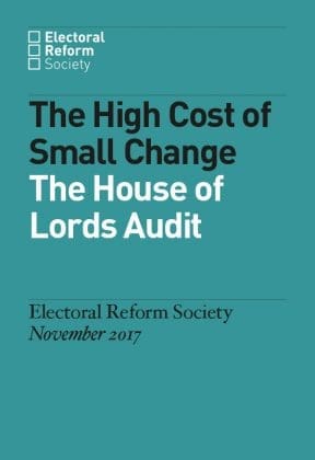 High Cost of Small Change - House of Lords