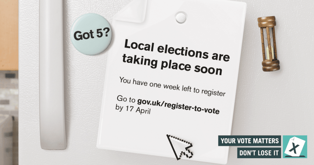 Local elections are taking place soon