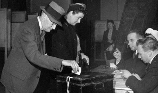 Voters in 1945, Holborn