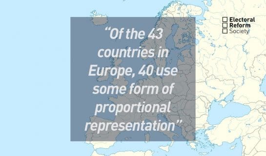 Which countries in Europe use PR_
