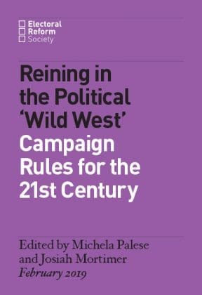 Reining in the Political ‘Wild West’ - Campaign Rules for the 21st Century cover