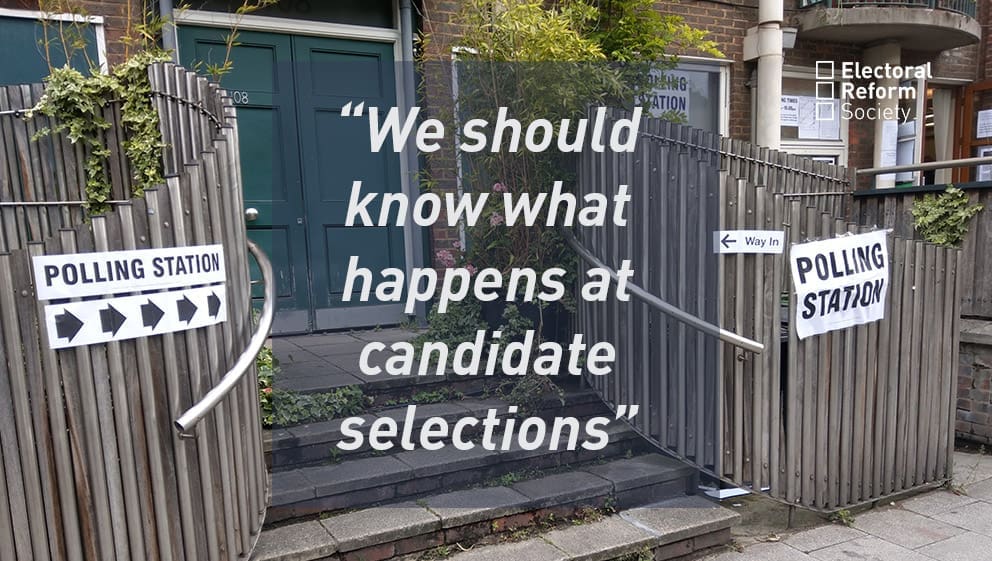 We should know what happens at candidate selections