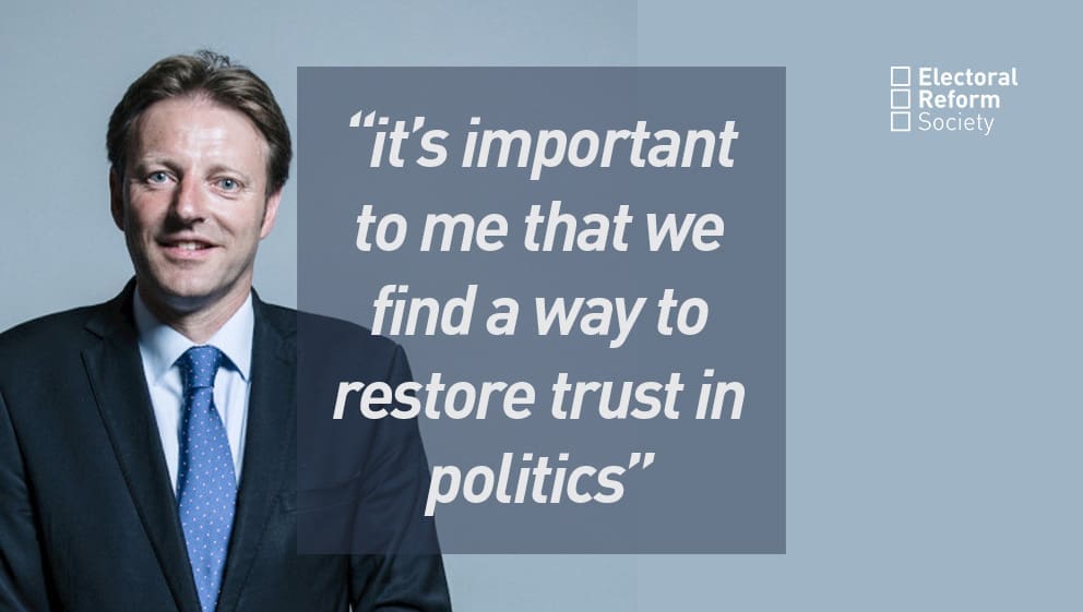 "it has been important to me that we find ways to restore trust in politics"