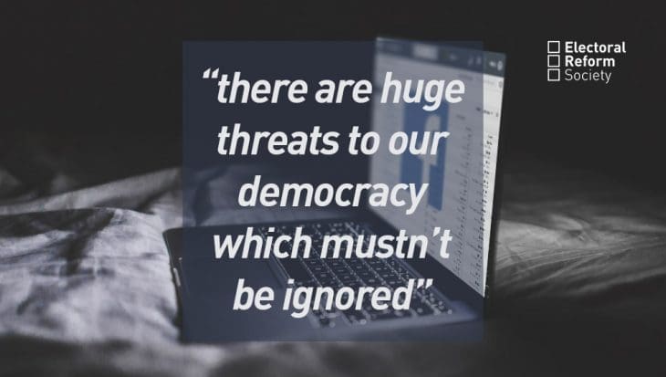 There are huge threats to our democracy which mustn’t be ignored
