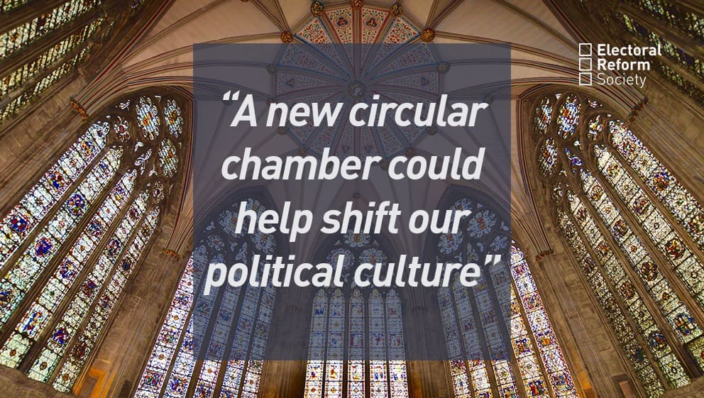 A new circular chamber could help shift our political culture