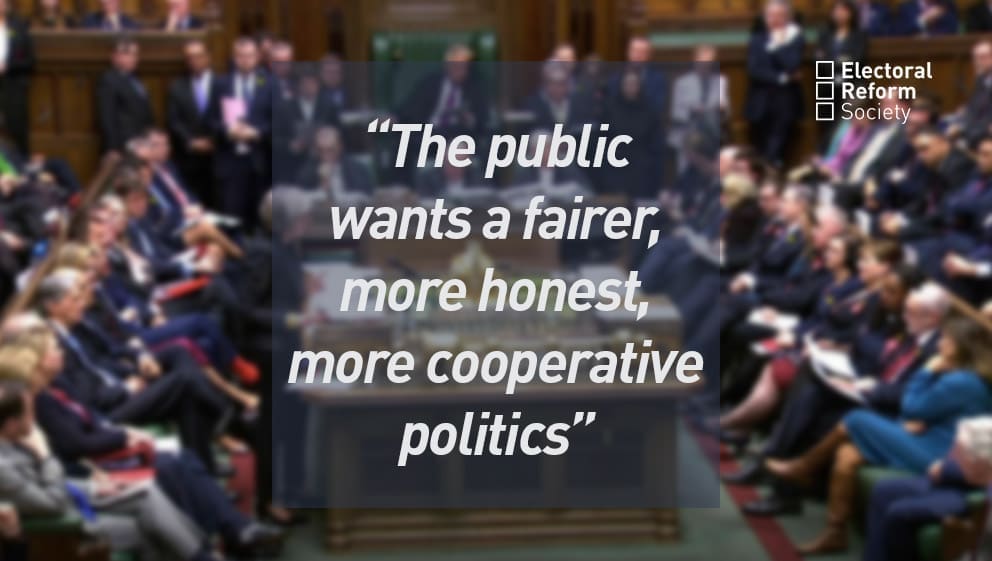 The public wants a fairer, more honest, more cooperative politics
