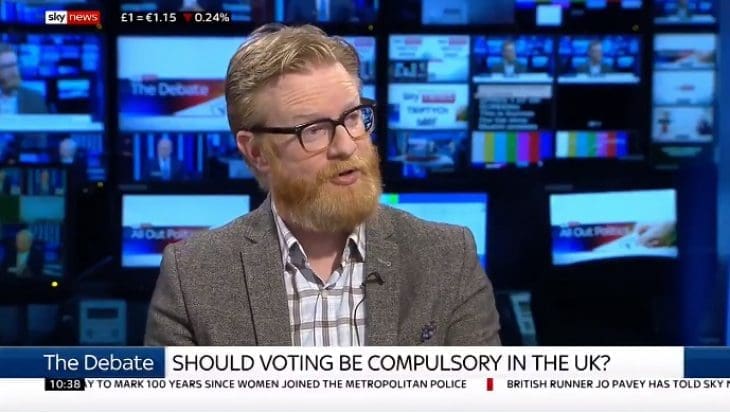 Darren Hughes on Sky News