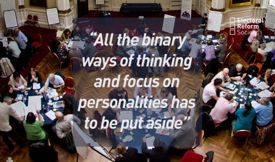 All the binary ways of thinking and focus on personalities has to be put aside