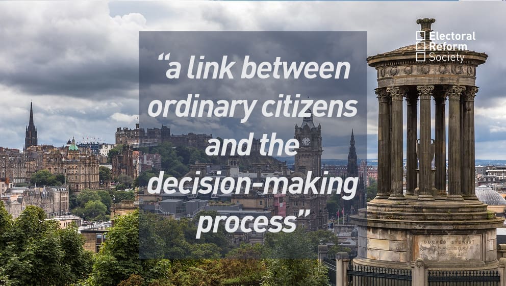 "a link between ordinary citizens and the decision-making process"
