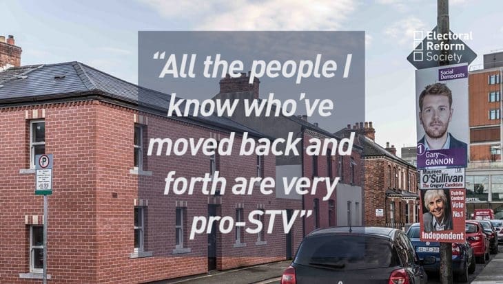 All the people I know who’ve moved back and forth are very pro-STV