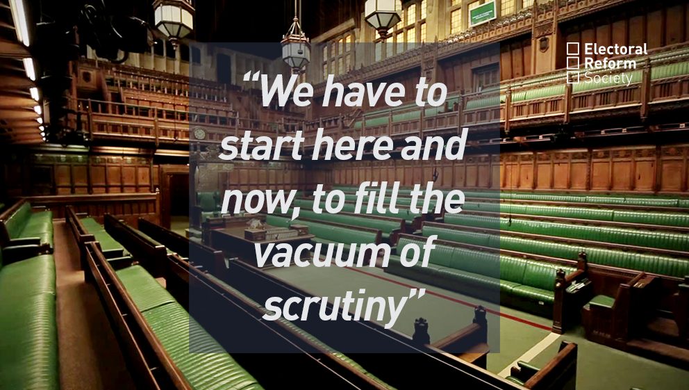 We have to start here and now, to fill the vacuum of scrutiny