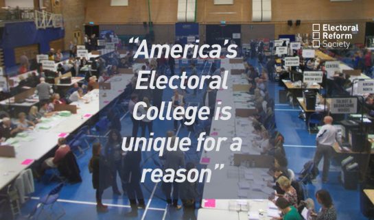 America’s Electoral College is unique for a reason