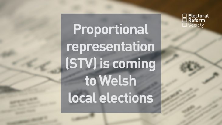 PR is coming to welsh local elections