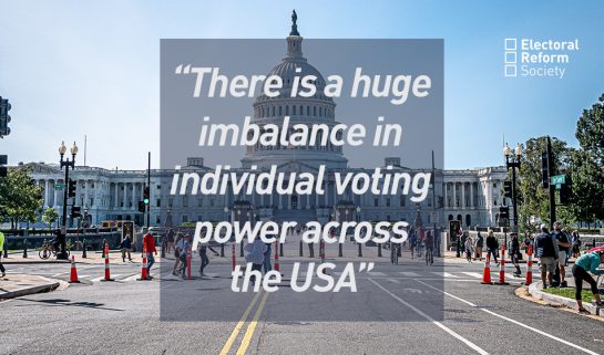There is a huge imbalance in individual voting power across the USA