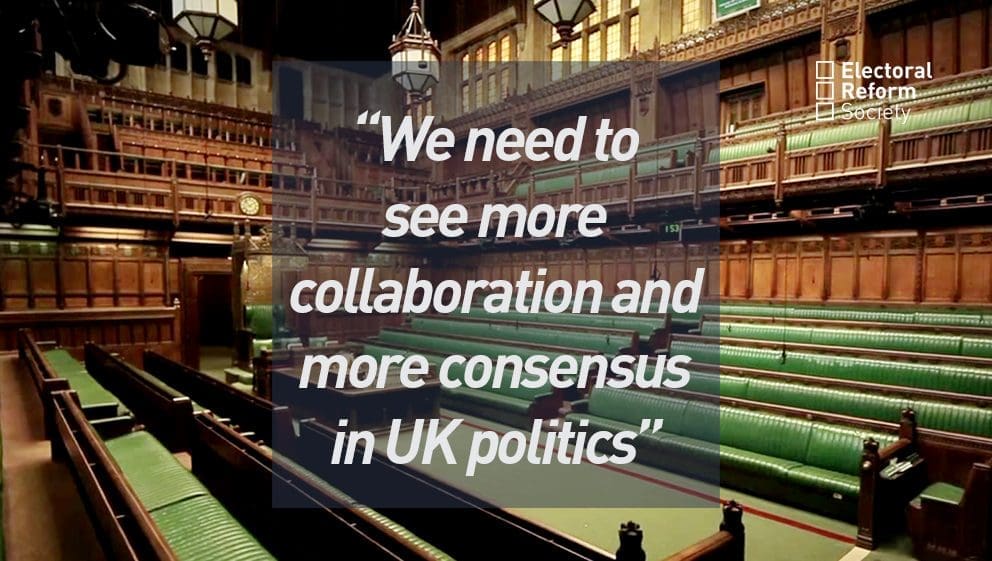 We need to see ‘more collaboration’ and ‘more consensus’ in UK politics