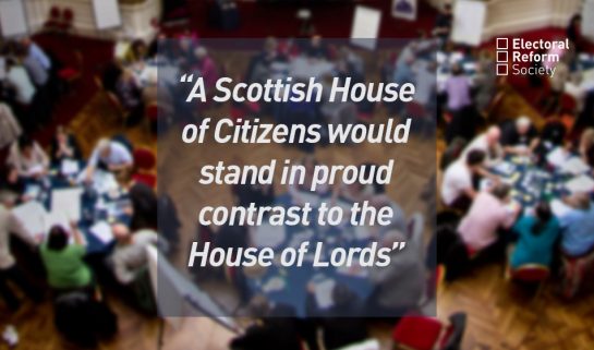 A Scottish House of Citizens would stand in proud contrast to the House of Lords