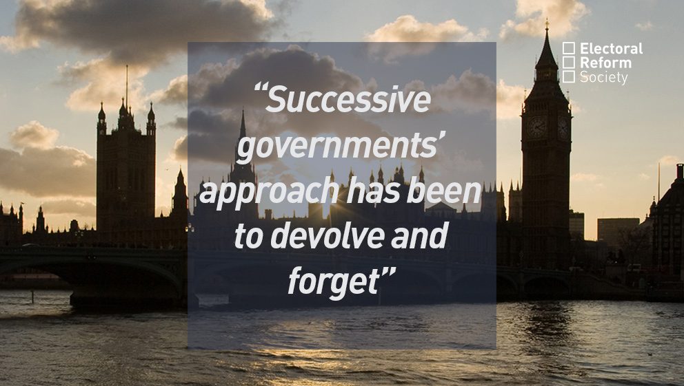 Successive governments’ approach has been to devolve and forget