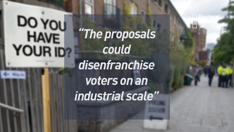 The proposals could disenfranchise voters on an industrial scale