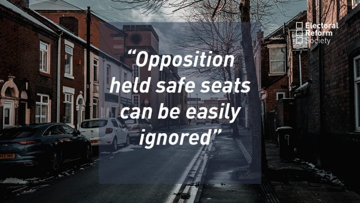 Opposition held safe seats can be easily ignored