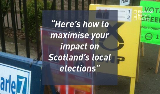 Here’s how to maximise your impact on Scotland’s local elections