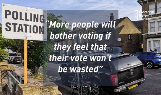 More people will bother voting if they feel that their vote won't be wasted