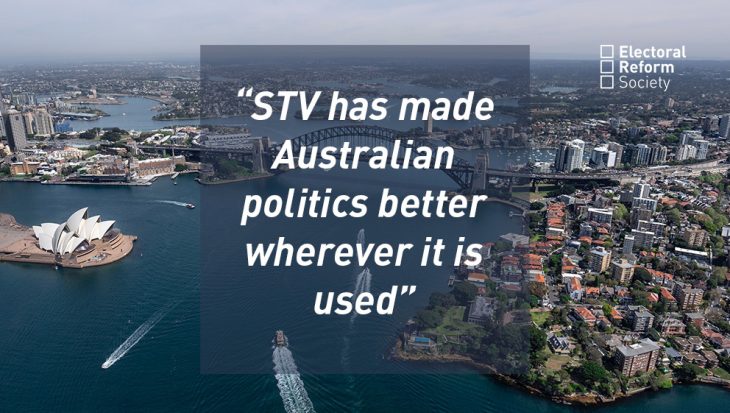 STV has made Australian politics better wherever it is used