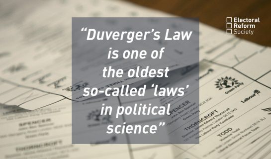 Duverger’s Law is one of the oldest so-called ‘laws’ in political science