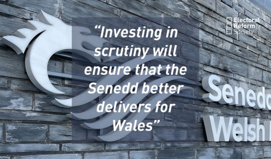 Investing in scrutiny will ensure that the Senedd better delivers for Wales