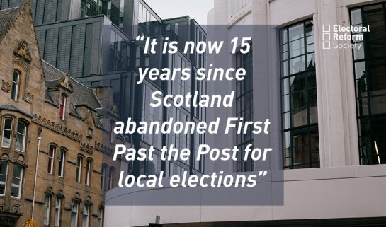 It is now 15 years since Scotland abandoned First Past the Post for local elections