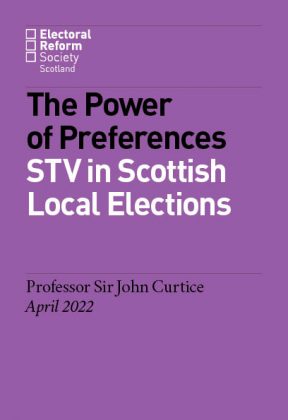 The Power of Preferences STV in Scottish Local Elections