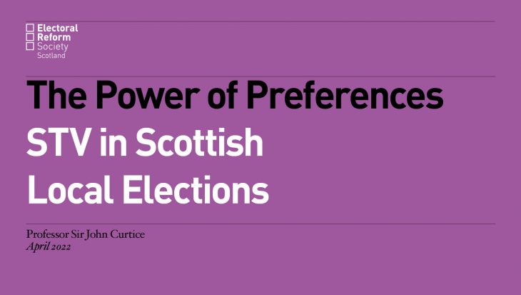 The Power of Preferences_STV in Scottish Local Elections preview