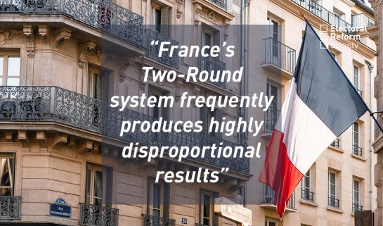 France’s Two-Round system frequently produces highly disproportional results