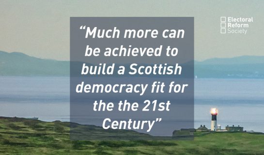 Much more can be achieved to build a Scottish democracy fit for the the 21st Century