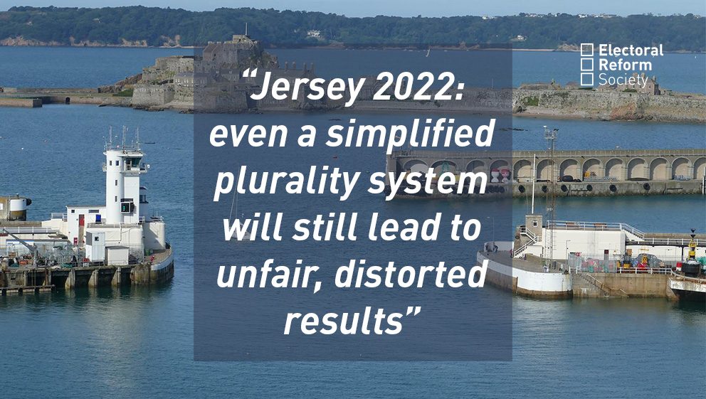 Jersey 2022 even a simplified plurality system will still lead to unfair, distorted results