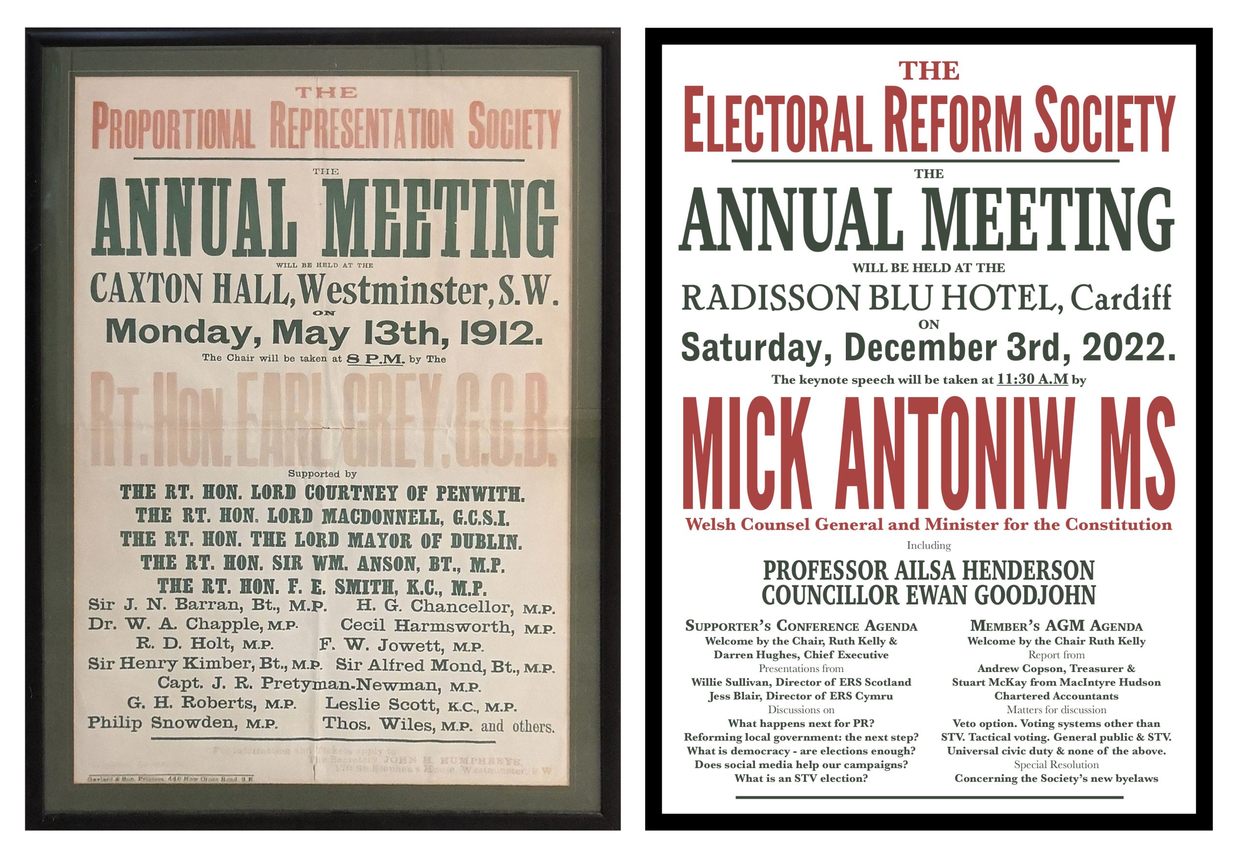 1912 and 2022 AGM poster
