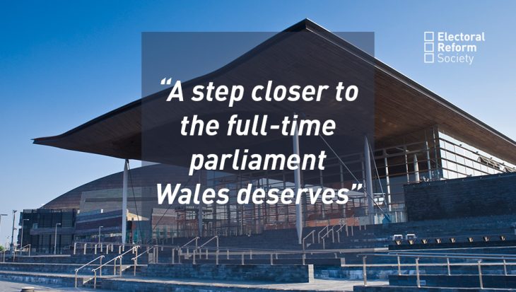 A step closer to the full-time parliament Wales deserves