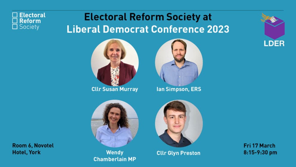 Lib Dem Conference 2023 LDER ERS