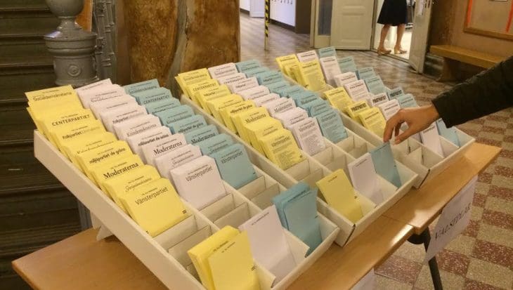 Swedish ballots