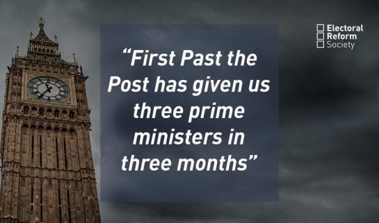First Past the Post has given us three prime ministers in three months