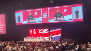 Labour Conference 2022 stage