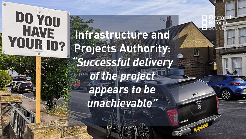 Infrastructure and Projects Authority Successful delivery of the project appears to be unachievable
