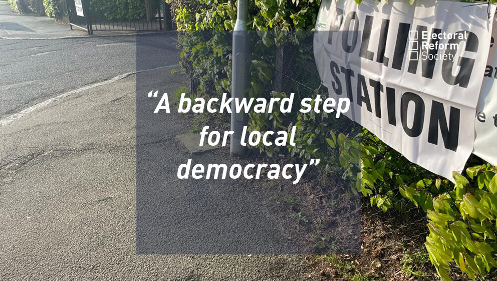 A backward step for local democracy
