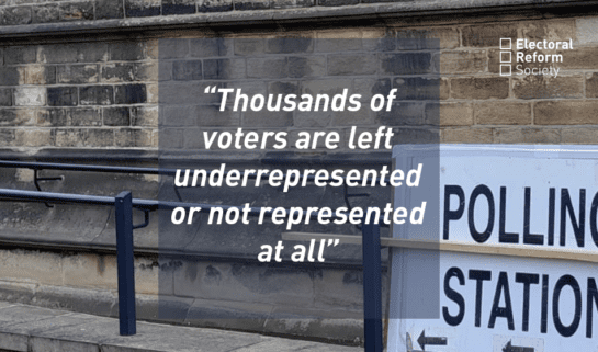 Thousands of voters are left underrepresented or not represented at all