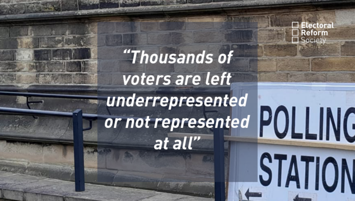Thousands of voters are left underrepresented or not represented at all