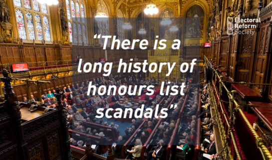 There is a long history of honours list scandals