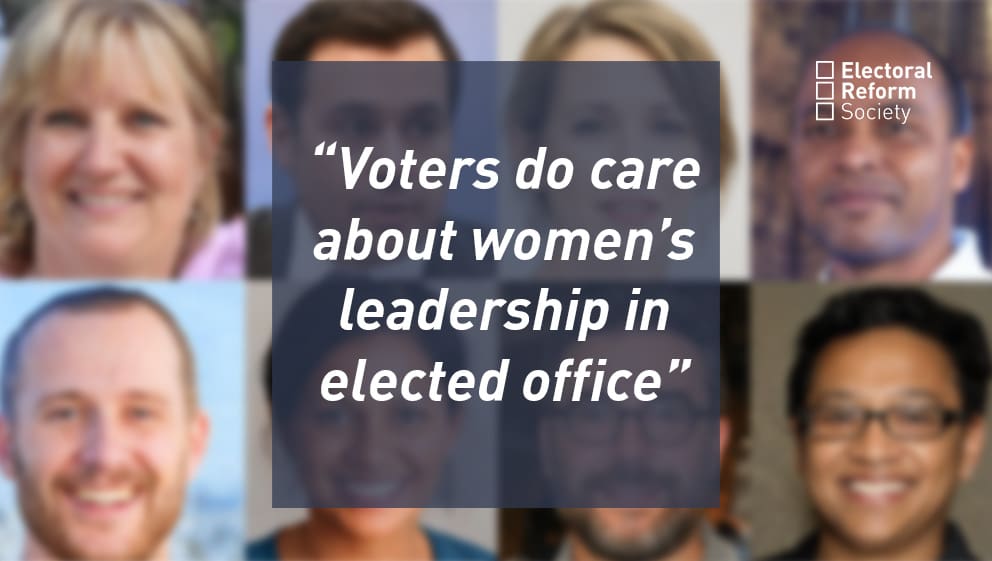 Voters do care about women’s leadership in elected office