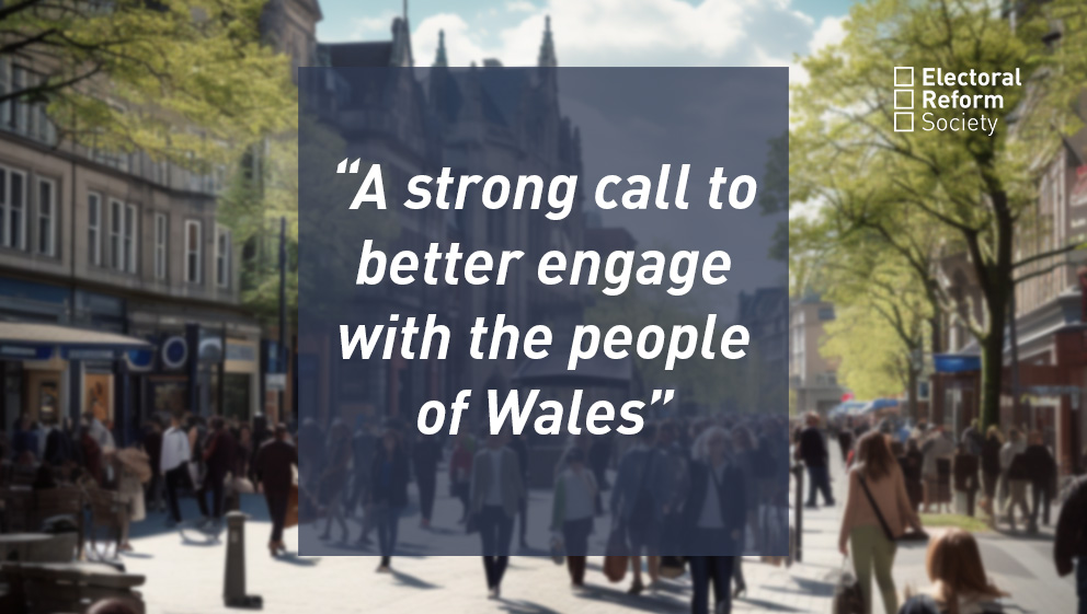 A strong call to better engage with the people of Wales
