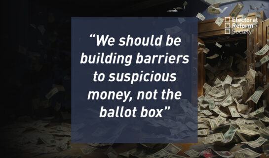 We should be building barriers to suspicious money, not the ballot box